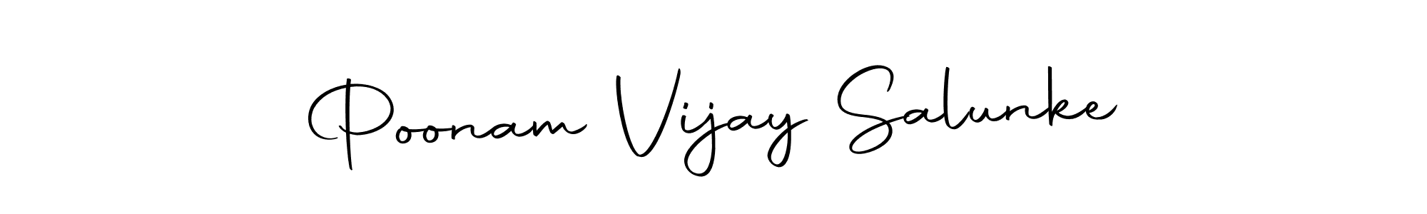 You can use this online signature creator to create a handwritten signature for the name Poonam Vijay Salunke. This is the best online autograph maker. Poonam Vijay Salunke signature style 10 images and pictures png