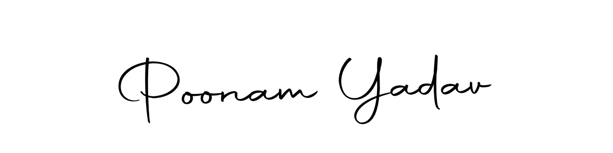 Also we have Poonam Yadav name is the best signature style. Create professional handwritten signature collection using Autography-DOLnW autograph style. Poonam Yadav signature style 10 images and pictures png