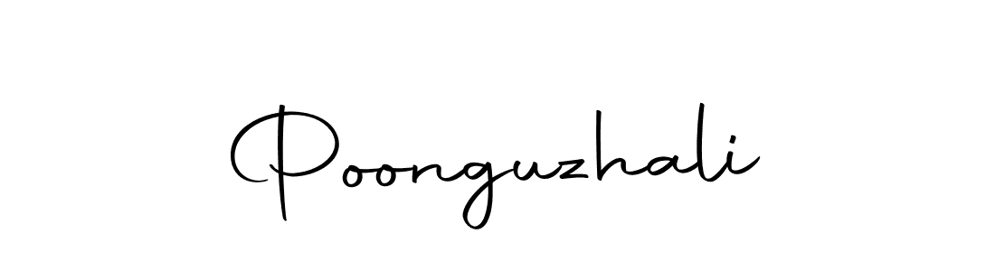 Make a beautiful signature design for name Poonguzhali. With this signature (Autography-DOLnW) style, you can create a handwritten signature for free. Poonguzhali signature style 10 images and pictures png