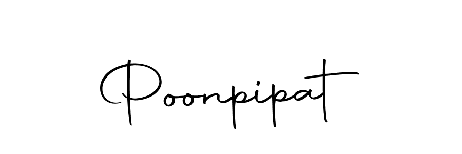 if you are searching for the best signature style for your name Poonpipat. so please give up your signature search. here we have designed multiple signature styles  using Autography-DOLnW. Poonpipat signature style 10 images and pictures png