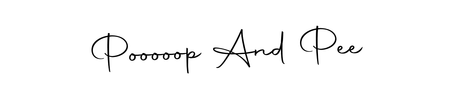 How to Draw Pooooop And Pee signature style? Autography-DOLnW is a latest design signature styles for name Pooooop And Pee. Pooooop And Pee signature style 10 images and pictures png