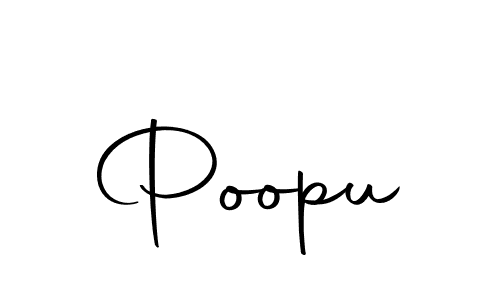 How to make Poopu name signature. Use Autography-DOLnW style for creating short signs online. This is the latest handwritten sign. Poopu signature style 10 images and pictures png