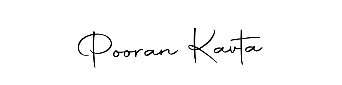 Make a beautiful signature design for name Pooran Kavta. Use this online signature maker to create a handwritten signature for free. Pooran Kavta signature style 10 images and pictures png