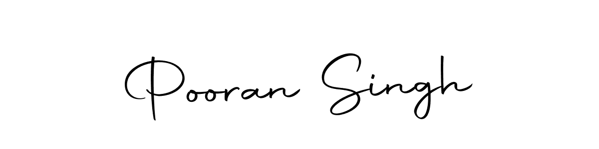 Make a beautiful signature design for name Pooran Singh. Use this online signature maker to create a handwritten signature for free. Pooran Singh signature style 10 images and pictures png