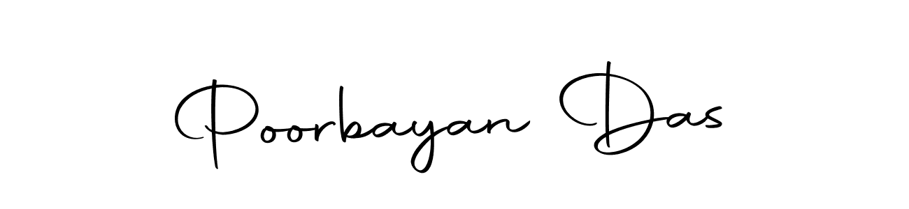 How to make Poorbayan Das signature? Autography-DOLnW is a professional autograph style. Create handwritten signature for Poorbayan Das name. Poorbayan Das signature style 10 images and pictures png
