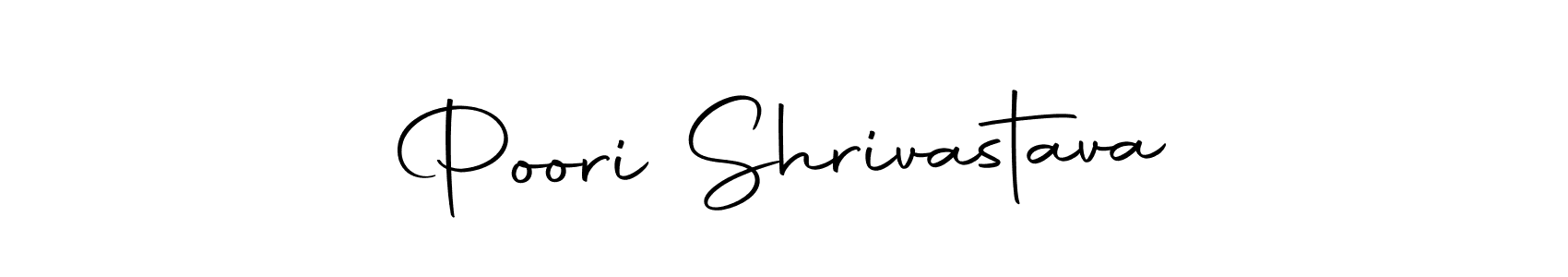 The best way (Autography-DOLnW) to make a short signature is to pick only two or three words in your name. The name Poori Shrivastava include a total of six letters. For converting this name. Poori Shrivastava signature style 10 images and pictures png