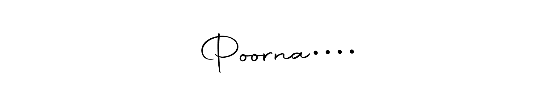 Similarly Autography-DOLnW is the best handwritten signature design. Signature creator online .You can use it as an online autograph creator for name Poorna••••. Poorna•••• signature style 10 images and pictures png