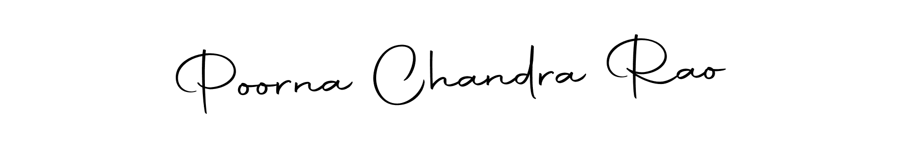 Similarly Autography-DOLnW is the best handwritten signature design. Signature creator online .You can use it as an online autograph creator for name Poorna Chandra Rao. Poorna Chandra Rao signature style 10 images and pictures png