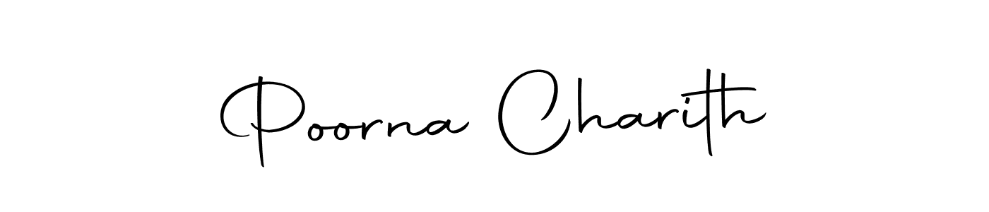 This is the best signature style for the Poorna Charith name. Also you like these signature font (Autography-DOLnW). Mix name signature. Poorna Charith signature style 10 images and pictures png