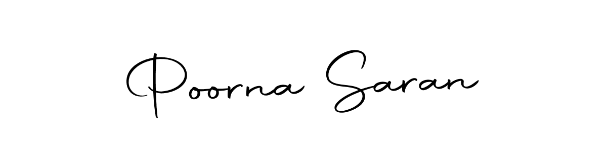 Here are the top 10 professional signature styles for the name Poorna Saran. These are the best autograph styles you can use for your name. Poorna Saran signature style 10 images and pictures png