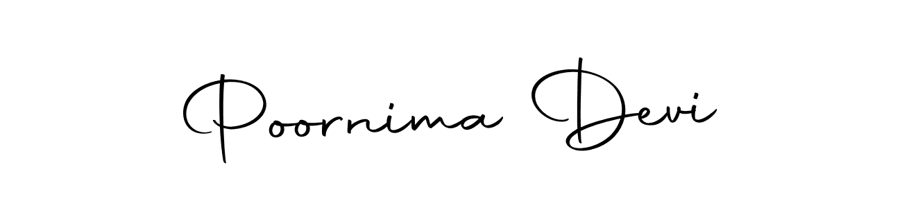 Make a beautiful signature design for name Poornima Devi. Use this online signature maker to create a handwritten signature for free. Poornima Devi signature style 10 images and pictures png