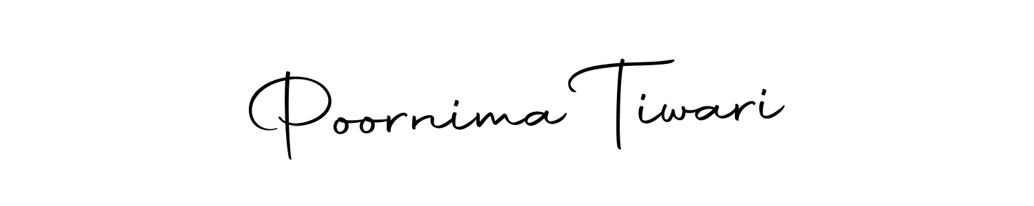 Also we have Poornima Tiwari name is the best signature style. Create professional handwritten signature collection using Autography-DOLnW autograph style. Poornima Tiwari signature style 10 images and pictures png