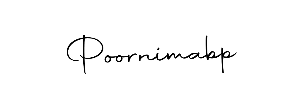 if you are searching for the best signature style for your name Poornimabp. so please give up your signature search. here we have designed multiple signature styles  using Autography-DOLnW. Poornimabp signature style 10 images and pictures png