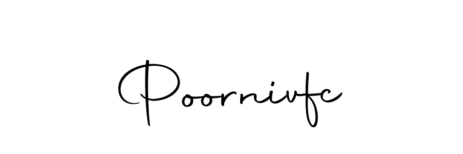 Similarly Autography-DOLnW is the best handwritten signature design. Signature creator online .You can use it as an online autograph creator for name Poornivfc. Poornivfc signature style 10 images and pictures png