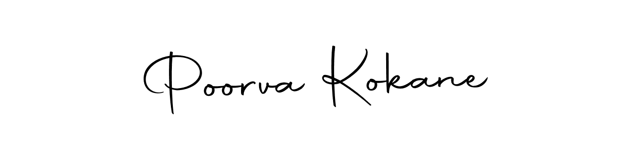 Here are the top 10 professional signature styles for the name Poorva Kokane. These are the best autograph styles you can use for your name. Poorva Kokane signature style 10 images and pictures png