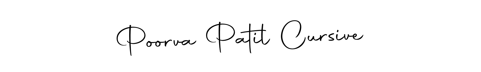 It looks lik you need a new signature style for name Poorva Patil Cursive. Design unique handwritten (Autography-DOLnW) signature with our free signature maker in just a few clicks. Poorva Patil Cursive signature style 10 images and pictures png