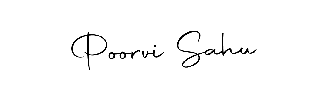 Also we have Poorvi Sahu name is the best signature style. Create professional handwritten signature collection using Autography-DOLnW autograph style. Poorvi Sahu signature style 10 images and pictures png