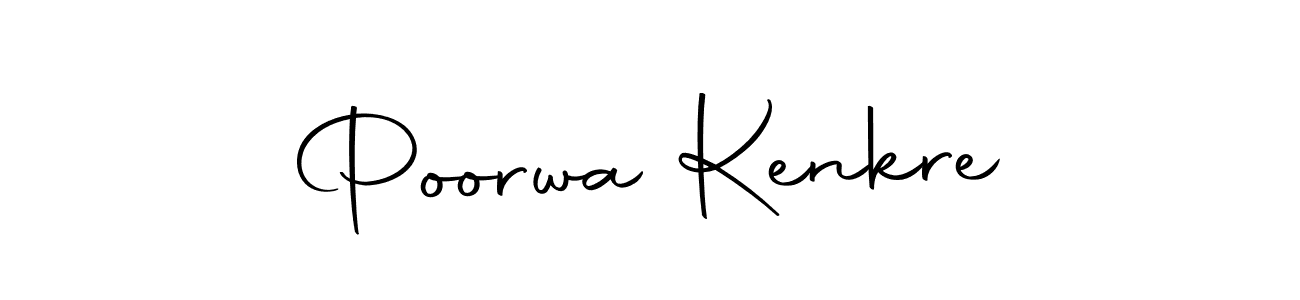 How to make Poorwa Kenkre signature? Autography-DOLnW is a professional autograph style. Create handwritten signature for Poorwa Kenkre name. Poorwa Kenkre signature style 10 images and pictures png