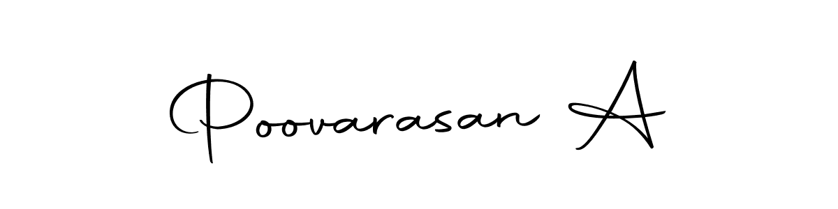 Create a beautiful signature design for name Poovarasan A. With this signature (Autography-DOLnW) fonts, you can make a handwritten signature for free. Poovarasan A signature style 10 images and pictures png