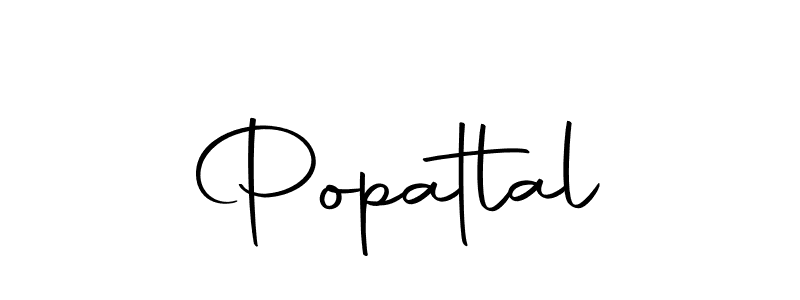 Make a beautiful signature design for name Popatlal. With this signature (Autography-DOLnW) style, you can create a handwritten signature for free. Popatlal signature style 10 images and pictures png