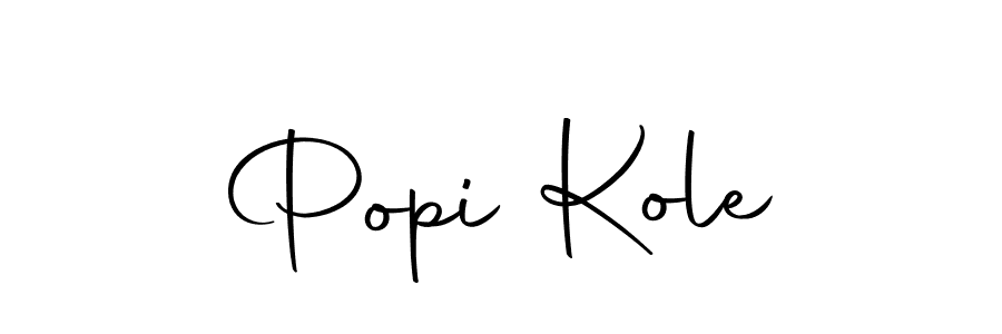 Make a short Popi Kole signature style. Manage your documents anywhere anytime using Autography-DOLnW. Create and add eSignatures, submit forms, share and send files easily. Popi Kole signature style 10 images and pictures png