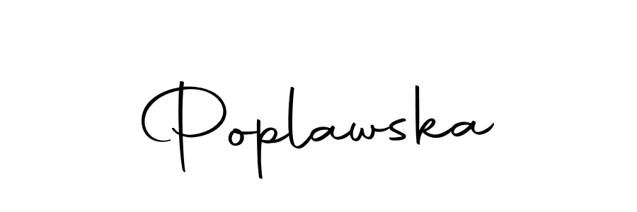 Autography-DOLnW is a professional signature style that is perfect for those who want to add a touch of class to their signature. It is also a great choice for those who want to make their signature more unique. Get Poplawska name to fancy signature for free. Poplawska signature style 10 images and pictures png