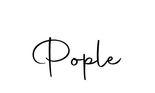 Also we have Pople name is the best signature style. Create professional handwritten signature collection using Autography-DOLnW autograph style. Pople signature style 10 images and pictures png