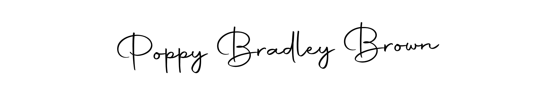 Check out images of Autograph of Poppy Bradley Brown name. Actor Poppy Bradley Brown Signature Style. Autography-DOLnW is a professional sign style online. Poppy Bradley Brown signature style 10 images and pictures png