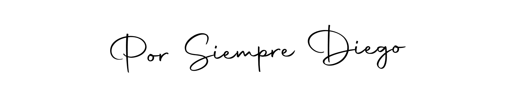 Also we have Por Siempre Diego name is the best signature style. Create professional handwritten signature collection using Autography-DOLnW autograph style. Por Siempre Diego signature style 10 images and pictures png