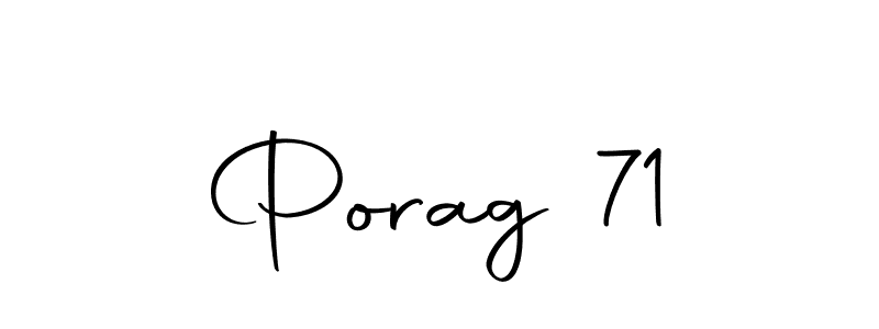 Here are the top 10 professional signature styles for the name Porag 71. These are the best autograph styles you can use for your name. Porag 71 signature style 10 images and pictures png