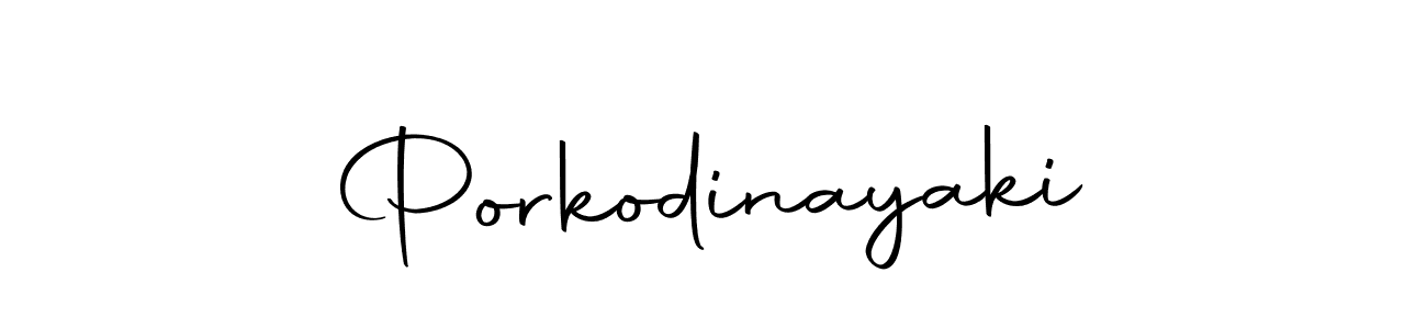How to make Porkodinayaki name signature. Use Autography-DOLnW style for creating short signs online. This is the latest handwritten sign. Porkodinayaki signature style 10 images and pictures png
