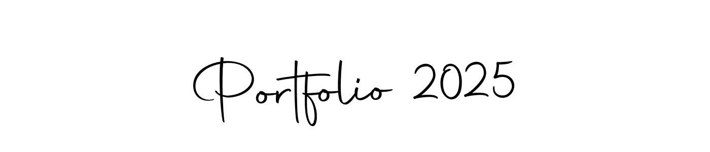 Also You can easily find your signature by using the search form. We will create Portfolio 2025 name handwritten signature images for you free of cost using Autography-DOLnW sign style. Portfolio 2025 signature style 10 images and pictures png