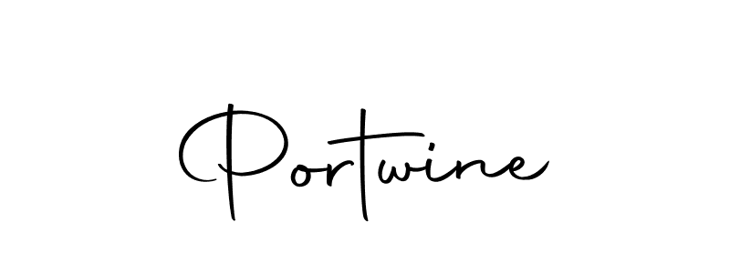 You should practise on your own different ways (Autography-DOLnW) to write your name (Portwine) in signature. don't let someone else do it for you. Portwine signature style 10 images and pictures png