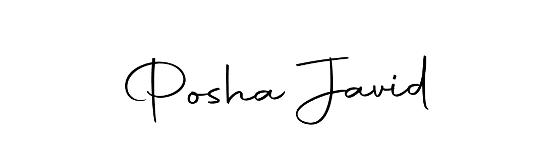 Autography-DOLnW is a professional signature style that is perfect for those who want to add a touch of class to their signature. It is also a great choice for those who want to make their signature more unique. Get Posha Javid name to fancy signature for free. Posha Javid signature style 10 images and pictures png