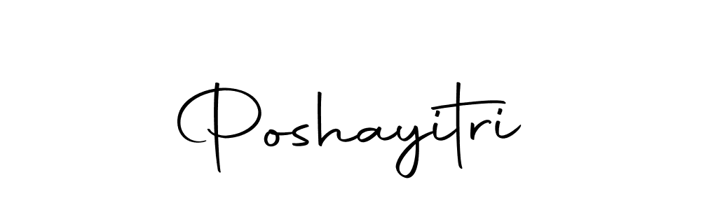 Also we have Poshayitri name is the best signature style. Create professional handwritten signature collection using Autography-DOLnW autograph style. Poshayitri signature style 10 images and pictures png