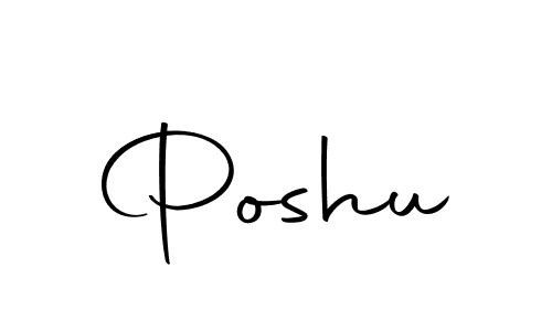 Autography-DOLnW is a professional signature style that is perfect for those who want to add a touch of class to their signature. It is also a great choice for those who want to make their signature more unique. Get Poshu name to fancy signature for free. Poshu signature style 10 images and pictures png