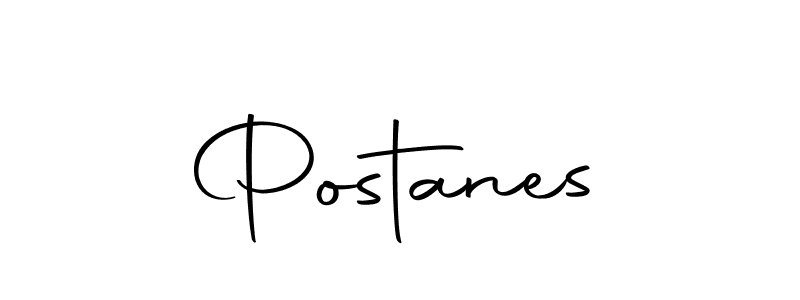 Make a beautiful signature design for name Postanes. With this signature (Autography-DOLnW) style, you can create a handwritten signature for free. Postanes signature style 10 images and pictures png
