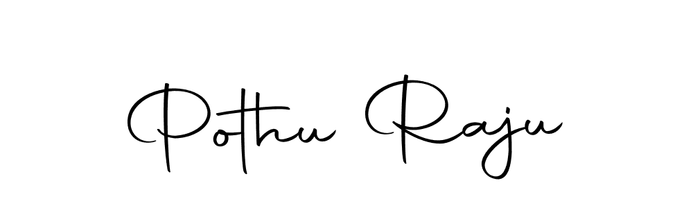 Make a beautiful signature design for name Pothu Raju. With this signature (Autography-DOLnW) style, you can create a handwritten signature for free. Pothu Raju signature style 10 images and pictures png