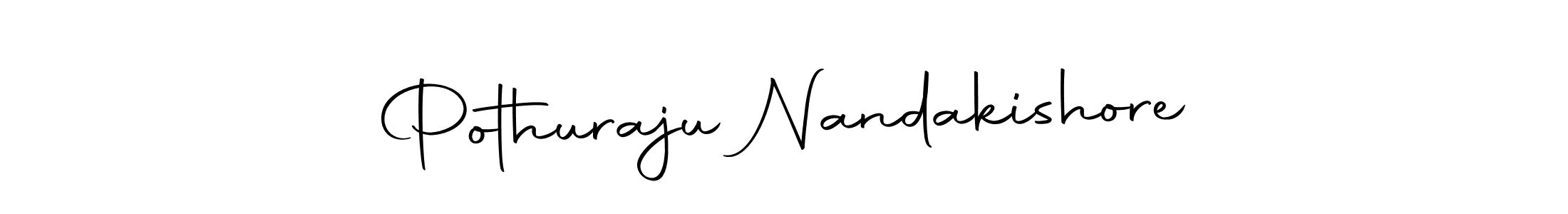 Autography-DOLnW is a professional signature style that is perfect for those who want to add a touch of class to their signature. It is also a great choice for those who want to make their signature more unique. Get Pothuraju Nandakishore name to fancy signature for free. Pothuraju Nandakishore signature style 10 images and pictures png
