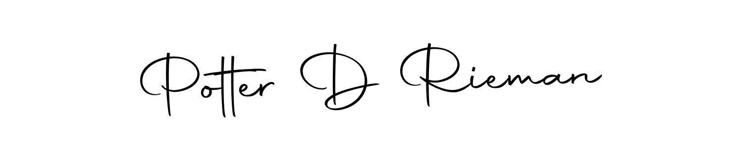 Also You can easily find your signature by using the search form. We will create Potter D Rieman name handwritten signature images for you free of cost using Autography-DOLnW sign style. Potter D Rieman signature style 10 images and pictures png