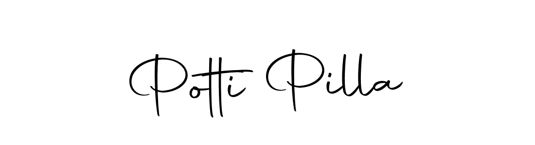 Similarly Autography-DOLnW is the best handwritten signature design. Signature creator online .You can use it as an online autograph creator for name Potti Pilla. Potti Pilla signature style 10 images and pictures png