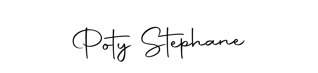 if you are searching for the best signature style for your name Poty Stephane. so please give up your signature search. here we have designed multiple signature styles  using Autography-DOLnW. Poty Stephane signature style 10 images and pictures png