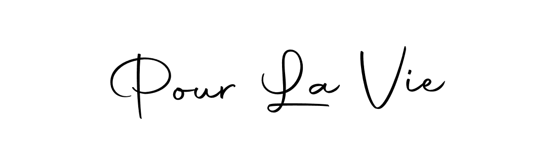 The best way (Autography-DOLnW) to make a short signature is to pick only two or three words in your name. The name Pour La Vie include a total of six letters. For converting this name. Pour La Vie signature style 10 images and pictures png