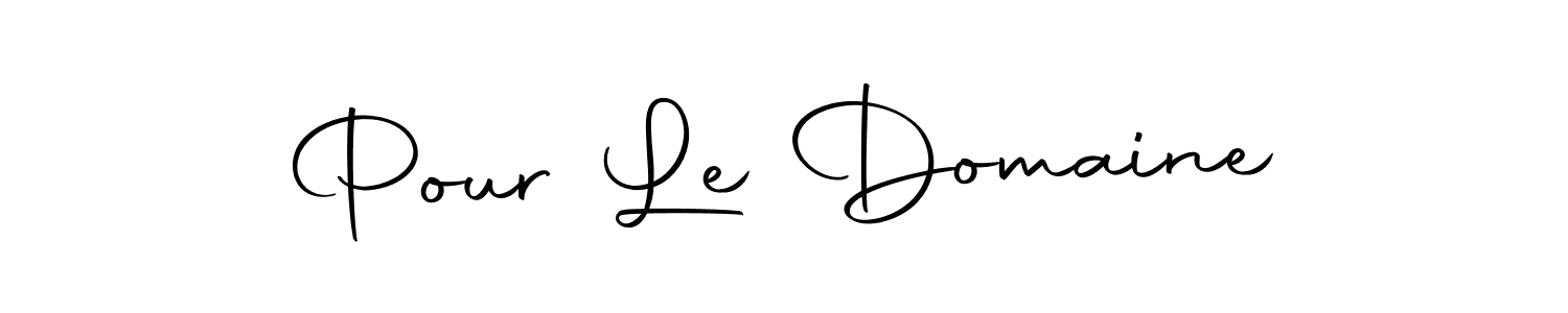 Make a beautiful signature design for name Pour Le Domaine. Use this online signature maker to create a handwritten signature for free. Pour Le Domaine signature style 10 images and pictures png