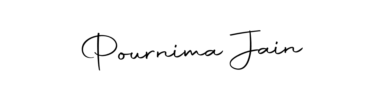Make a beautiful signature design for name Pournima Jain. Use this online signature maker to create a handwritten signature for free. Pournima Jain signature style 10 images and pictures png