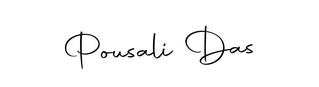 How to make Pousali Das name signature. Use Autography-DOLnW style for creating short signs online. This is the latest handwritten sign. Pousali Das signature style 10 images and pictures png