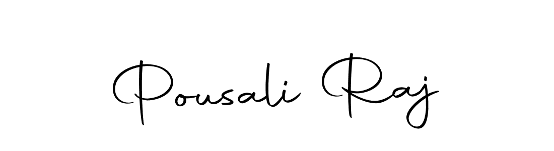 How to make Pousali Raj signature? Autography-DOLnW is a professional autograph style. Create handwritten signature for Pousali Raj name. Pousali Raj signature style 10 images and pictures png