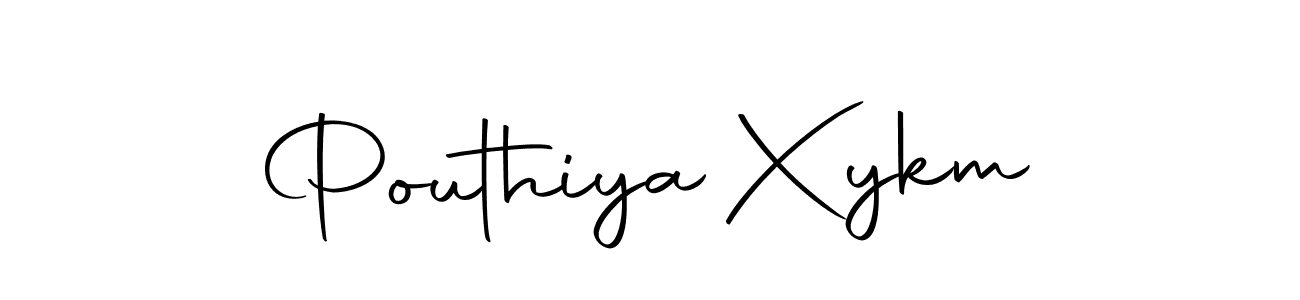 if you are searching for the best signature style for your name Pouthiya Xykm. so please give up your signature search. here we have designed multiple signature styles  using Autography-DOLnW. Pouthiya Xykm signature style 10 images and pictures png