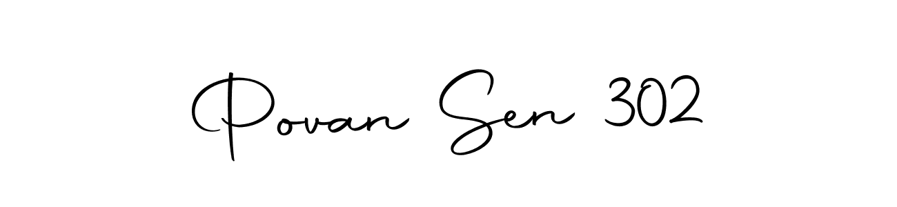 Make a short Povan Sen 302 signature style. Manage your documents anywhere anytime using Autography-DOLnW. Create and add eSignatures, submit forms, share and send files easily. Povan Sen 302 signature style 10 images and pictures png