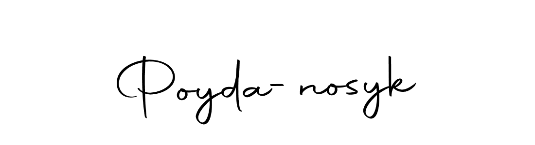 You should practise on your own different ways (Autography-DOLnW) to write your name (Poyda-nosyk) in signature. don't let someone else do it for you. Poyda-nosyk signature style 10 images and pictures png